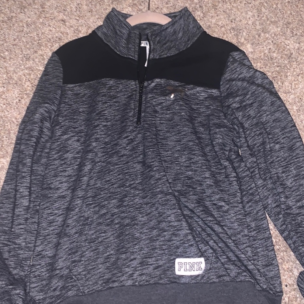VS Pink half zip hoodie